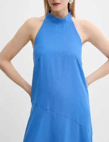 Rochie lunga Gestuz, albastru