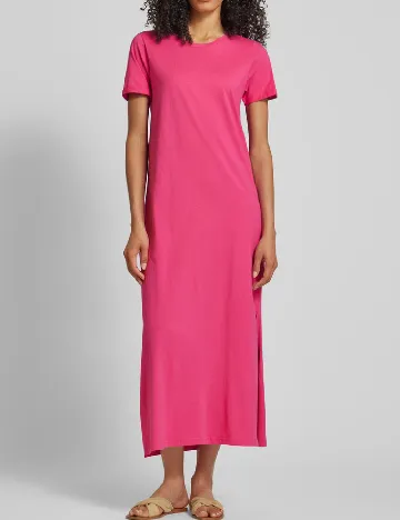 Rochie lunga Kaffe, roz