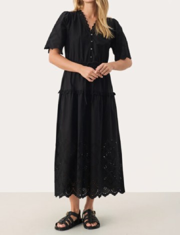 Rochie lunga Part Two, negru