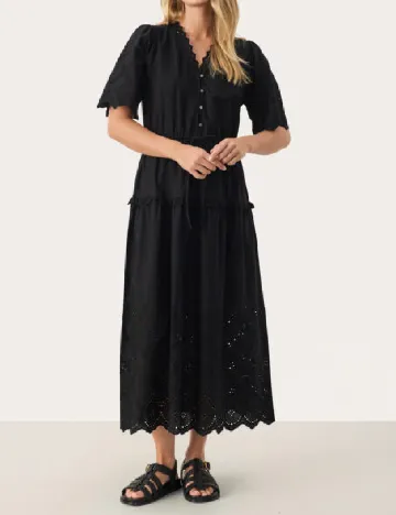 Rochie lunga Part Two, negru