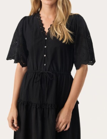 Rochie lunga Part Two, negru