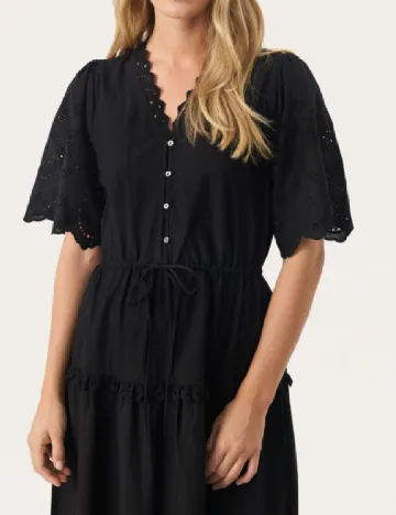 Rochie lunga Part Two, negru