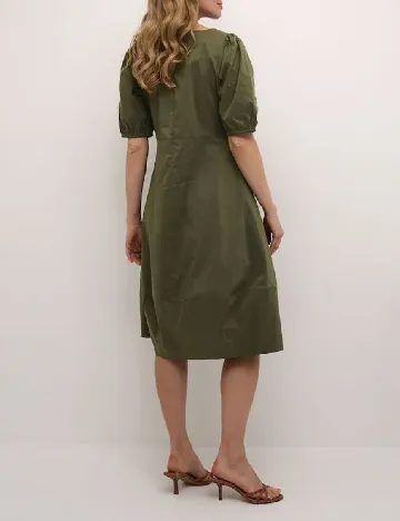 Rochie medie Culture, verde