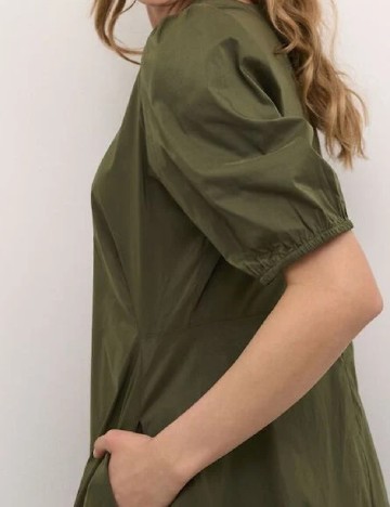 Rochie medie Culture, verde