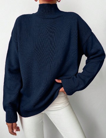 Bluza Oversize SHEIN, albastru