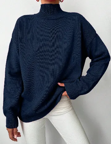 Bluza Oversize SHEIN, albastru
