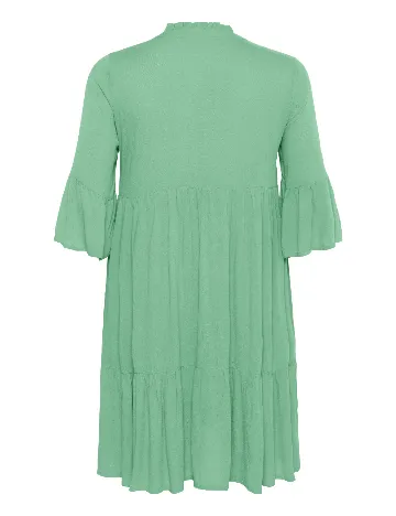 Rochie scurta Kaffe Curve, verde
