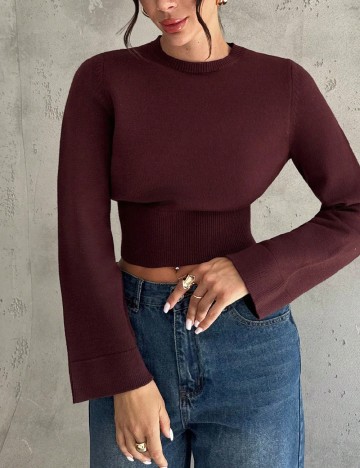 Bluza SHEIN, pruna