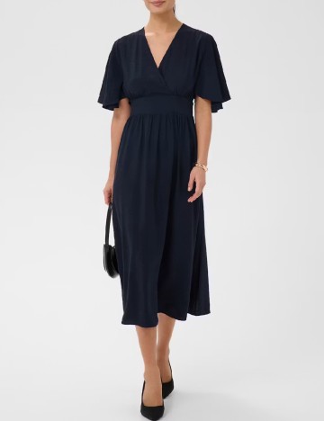 Rochie medie Kaffe, bleumarin