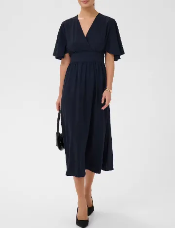 Rochie medie Kaffe, bleumarin