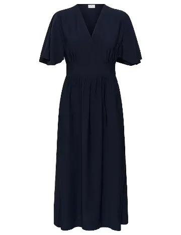 Rochie medie Kaffe, bleumarin