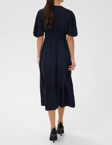 Rochie medie Kaffe, bleumarin