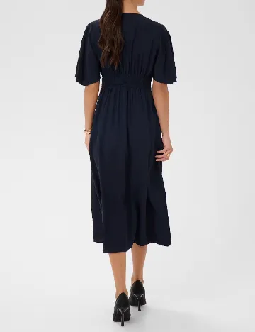 Rochie medie Kaffe, bleumarin