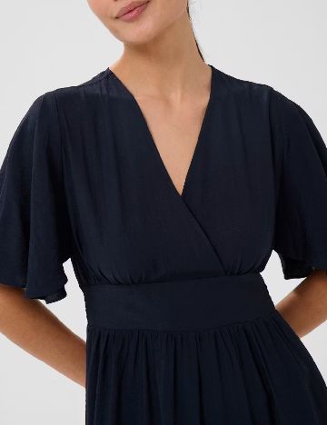Rochie medie Kaffe, bleumarin