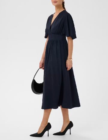 Rochie medie Kaffe, bleumarin