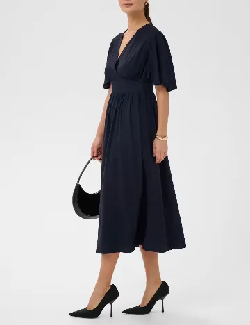 Rochie medie Kaffe, bleumarin