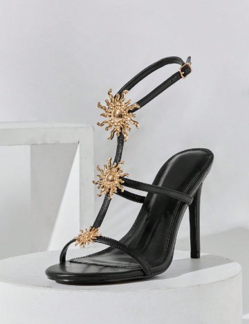 Sandale SHEIN, negru