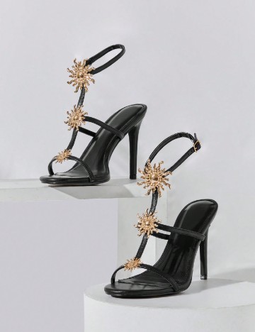 Sandale SHEIN, negru