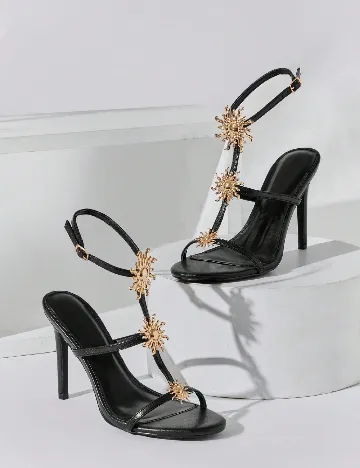 Sandale SHEIN, negru