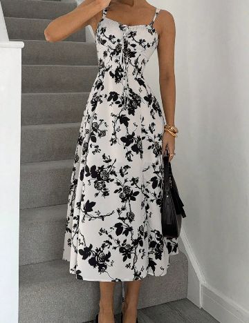 Rochie medie SHEIN, alb