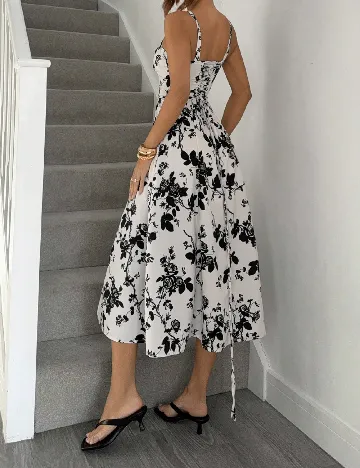 Rochie medie SHEIN, alb