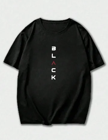 Tricou Oversize SHEIN, negru