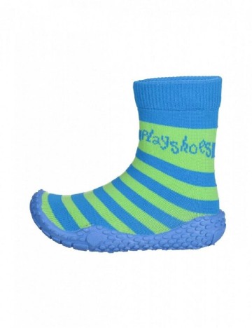 Papuci de plaja Playshoes, verde/albastru