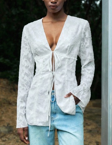 Bluza SHEIN, alb