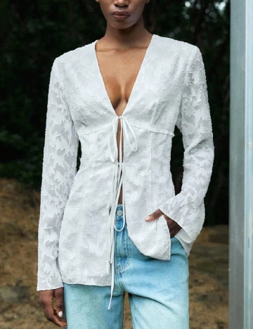 Bluza SHEIN, alb
