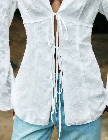 Bluza SHEIN, alb