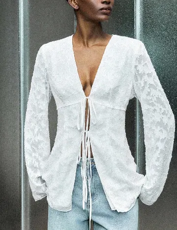 Bluza SHEIN, alb