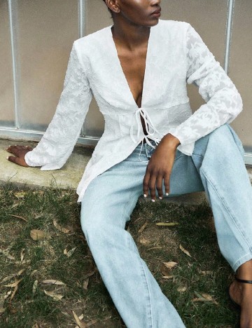 Bluza SHEIN, alb