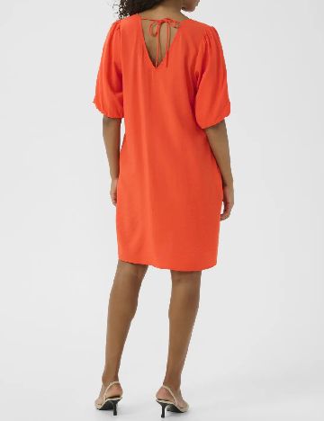 Rochie scurta Kaffe, portocaliu