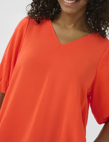 Rochie scurta Kaffe, portocaliu