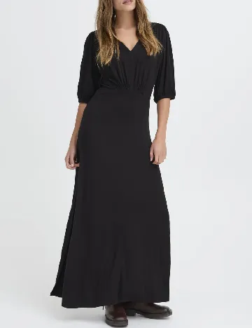 Rochie lunga Pulz Jeans, negru