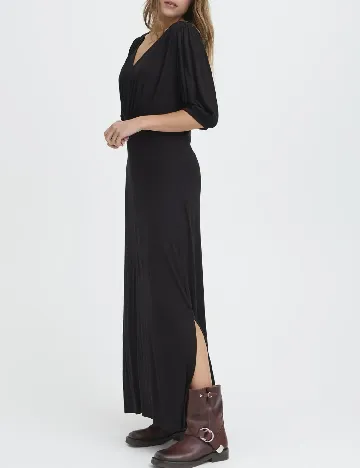 Rochie lunga Pulz Jeans, negru