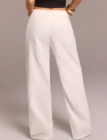 Pantaloni SHEIN, alb