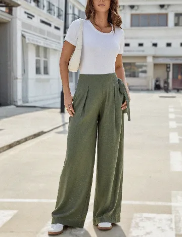 Pantaloni SHEIN, verde