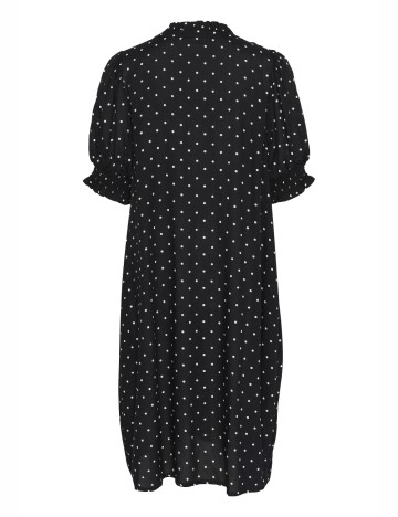 Rochie medie Kaffe Curve, negru