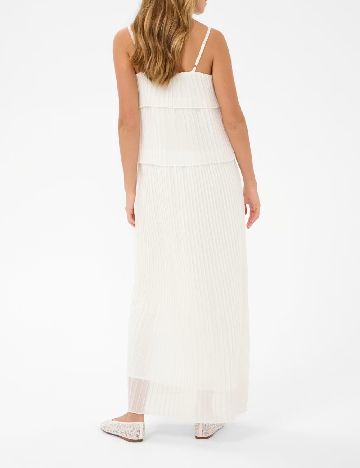 Rochie lunga Kaffe, alb