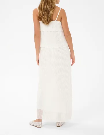 Rochie lunga Kaffe, alb