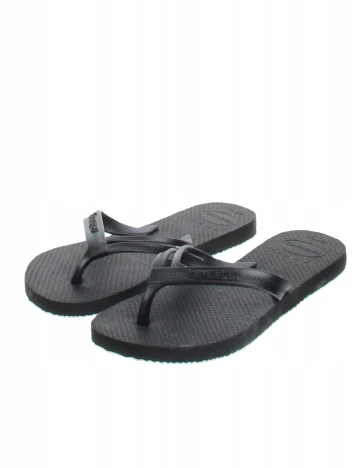 Slapi havaianas, negru
