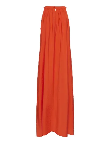 Rochie lunga Kaffe, portocaliu