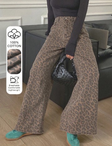 Blugi SHEIN, animal print