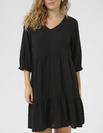 Rochie medie Cream, negru