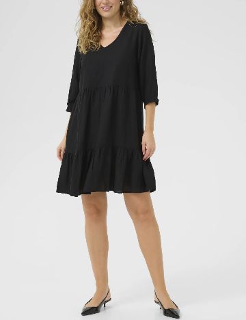 Rochie medie Cream, negru