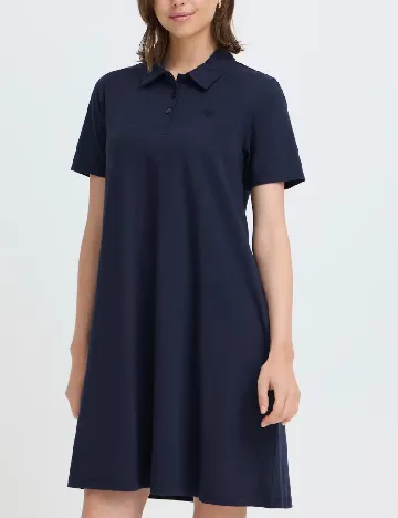 Rochie scurta Fransa, bleumarin