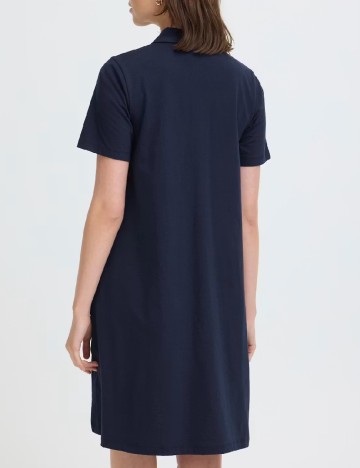 Rochie scurta Fransa, bleumarin