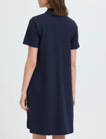 Rochie scurta Fransa, bleumarin