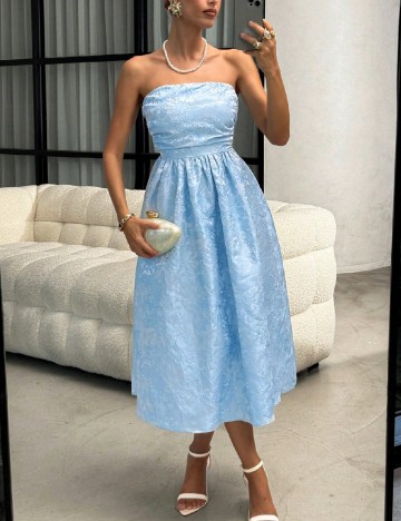 Rochie medie SHEIN, albastru
